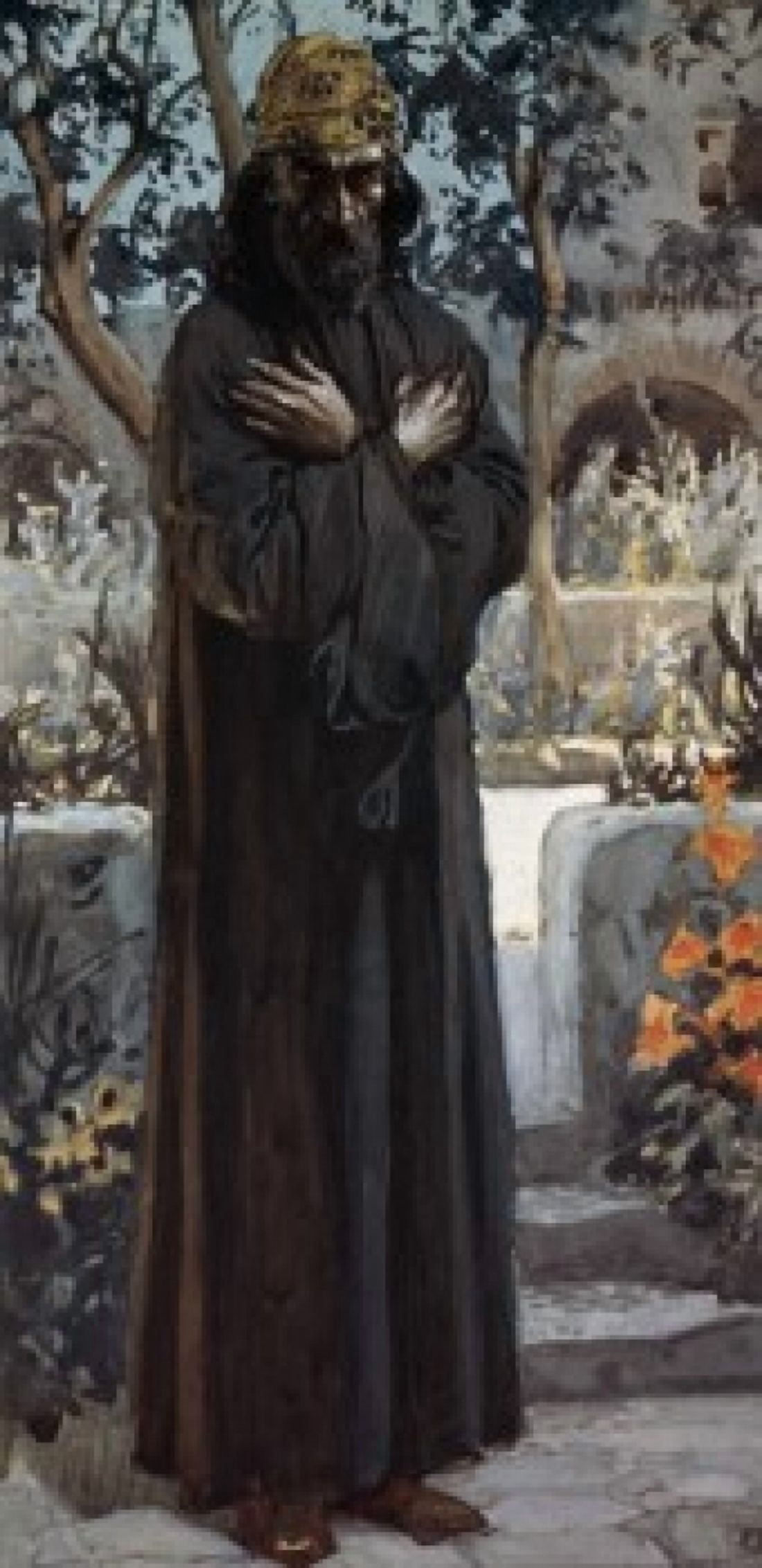 Joel James Tissot (1836-1902 French) Jewish Museum New York USA Canvas Art - James Tissot (18 x 24)