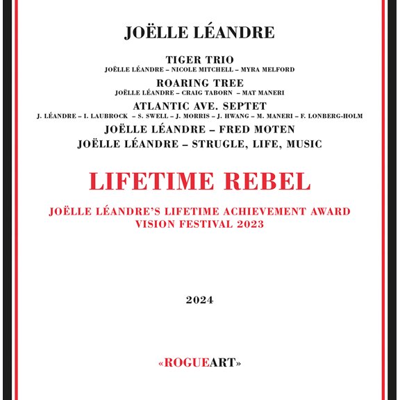 Joelle Leandre - Lifetime Rebel: Joelle Leandre's Lifetime Achievement Awards, Vision Festival 2023 - Music & Performance - CD