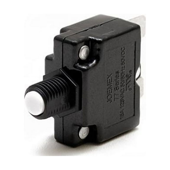 Joemex Boat Circuit Breaker 7715-1271-071 | Push to Reset 15A