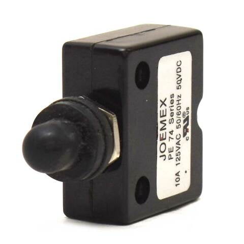 Joemex Boat Push Button Circuit Breaker | 10 Amp Booted