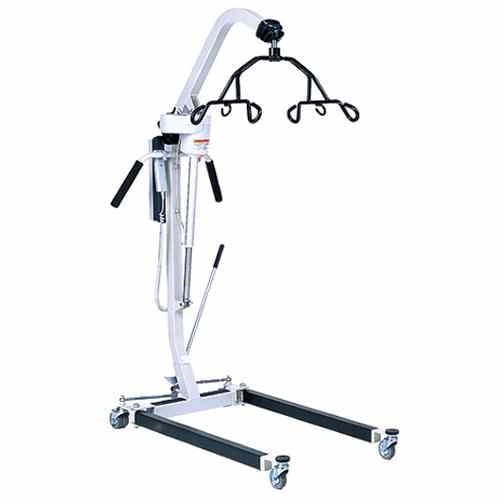 Joerns Hoyer HPL402 Classic Deluxe Electric Power Patient Lift | Safe working load 400 lbs.| Ergonomic Handle Grips | Adjustable U-base