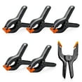 thumbnail image 1 of Joernso 1/10Pcs Lightweight Flexible Nylon Spring Quick Fixation Clamps Clips Hand Tools, 1 of 7