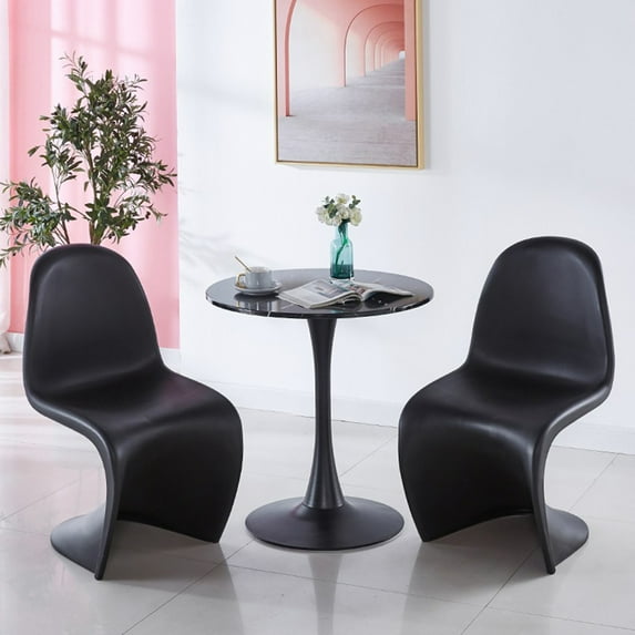 Joernso 1:12/1:6 Dollhouse Chair Creative Decorative Plastic Dollhouse Mini Chair Model Furniture Photo Prop