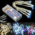 thumbnail image 1 of Joernso 1/2/3/4/5/10m Indoor Outdoor Xmas Decor Battery Operated LED String Fairy Light, 1 of 7