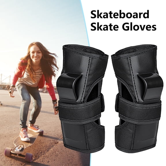 Joernso 1 Pair Wrist Guards Support Palm Pads Protector Anti-Impact Sport Wrist Support for Sports Skating Skiing