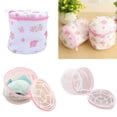 thumbnail image 1 of Joernso 1 Pc Underwear Bra Laundry Bag Mesh Net Wash Basket Washing Storage Zipper Bag, 1 of 3