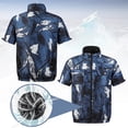 thumbnail image 1 of Joernso 1 Set Cooling Fan Jacket Unique Pattern Three Gear Adjustable Polyester Men Summer Outdoor AC Jacket Cooling Fan Apparel Working Supplies, 1 of 8