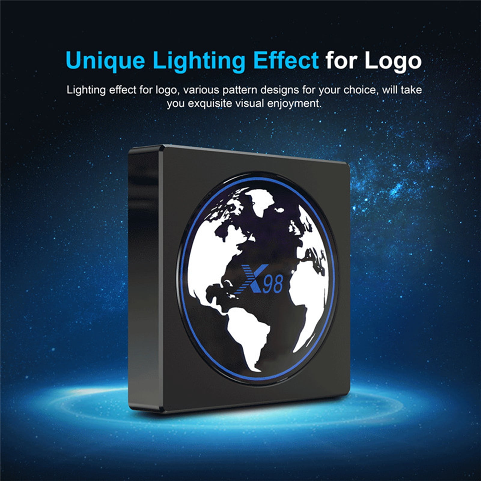 Joernso 1 Set X98mini Set Top Box Smart TV-Box Amlogic S905W2 Quad Core ...