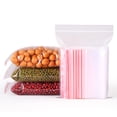 thumbnail image 1 of Joernso 100Pcs Storage Bag Thick Resuable PE Clear Plastic Bag for Daily Use, 1 of 8