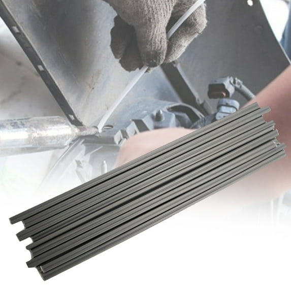 Joernso 10Pcs Plastic Welding Rod Good Tensile Strength Corrosion-resistant PP/PVC Different Specifications Straight Welding Rod for Factory