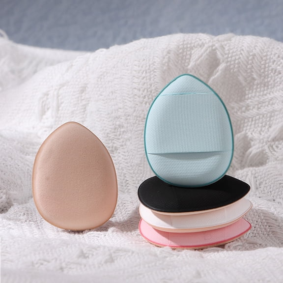 Joernso 10Pcs Powder Puff Mini Water Drops Shape Air Cushion Design Wet Dry Use Soft Makeup Accessory Effective Makeup Sponge Puff