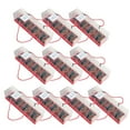 thumbnail image 1 of Joernso 10Pcs Transparent Cake Cupcake Roll Boxes PET Packaging Dessert Container Holder, 1 of 7