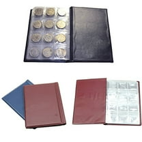 Joernso 120 Coin Holder Collection Storage Collecting Money Penny Pockets Album Book