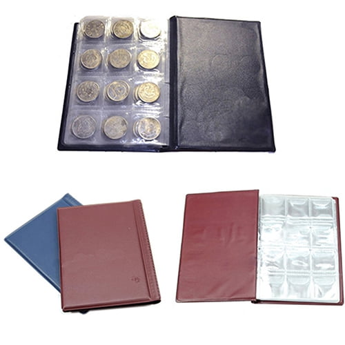 Joernso 120 Coin Holder Collection Storage Collecting Money Penny Pockets Album Book