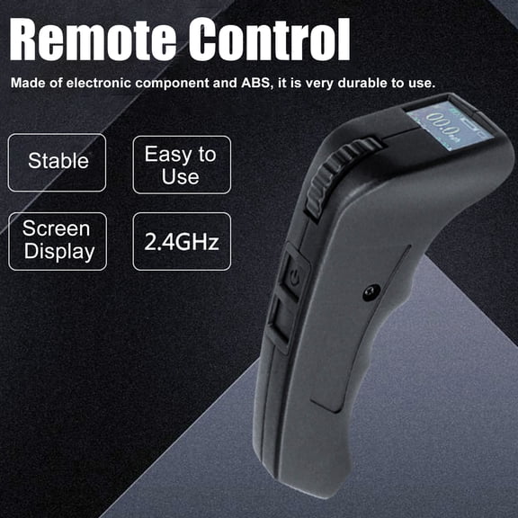 Joernso 1200mAh Portable Remote Controller Screen Display Easy to Use Skateboard Remote Control for Electric Skateboard