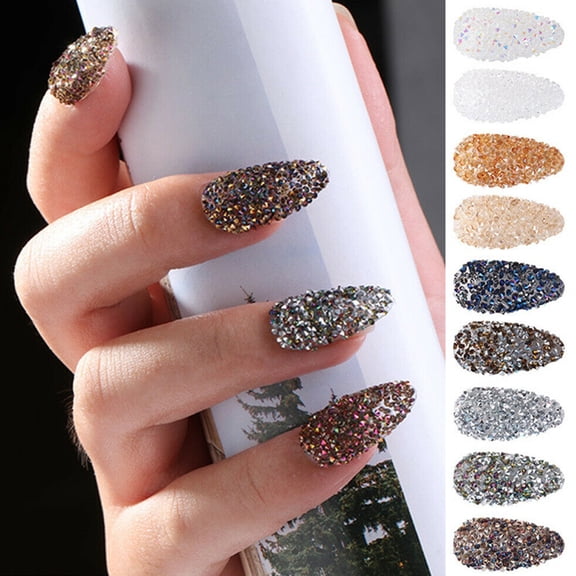 Joernso 1440Pcs Nail Decoration Multiple Eco-friendly Hard Shiny Nail Glitters for Jewelry Making