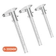 thumbnail image 1 of Joernso 150/200/300/mm Mini Portable High Accuracy Carbon Steel Vernier Caliper Ruler, 1 of 8
