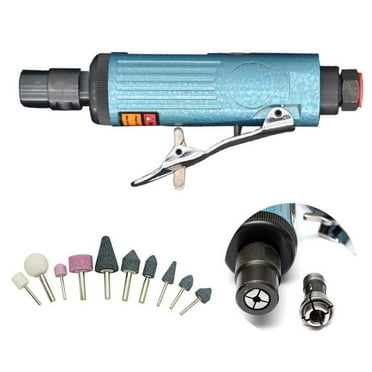 Joernso 15Pcs Pneumatic Air Die Grinder Grinding Polishing Stone Engraving Tools Kit