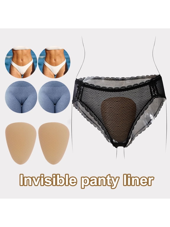 1Pc/2Pcs Camel Toe Concealer Women's Traceless Invisible Camel Toe Underwear Cover Seamless Butt Lifter Pad for Bikini Yoga Pants Shorts Accessories