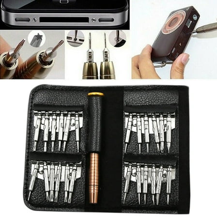 Joernso 25 in 1 High Precision Screwdriver Set Repair Tool Kits for PC Watch Camera