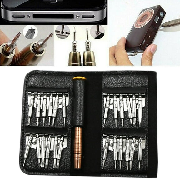 Joernso 25 in 1 High Precision Screwdriver Set Repair Tool Kits for PC Watch Camera