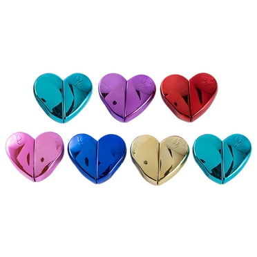 Joernso 25ml Portable Refillable Love Heart Metal Empty Perfume Bottle Travel Atomizer