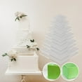 thumbnail image 1 of Joernso 2Pcs Cake Disk Stable Support Reusable Acrylic Stack Tiered Cake Boards Baking Tools, 1 of 8