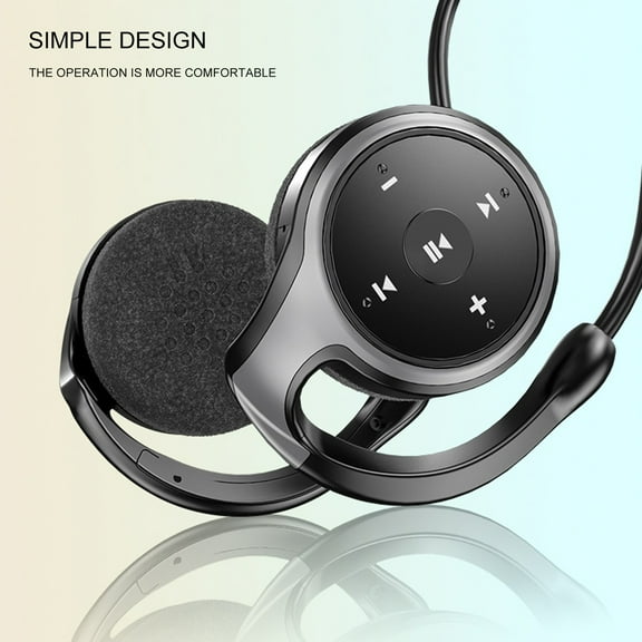 Joernso 3 in 1 Bluetooth-compatible 5.0 Neck-Mounted Headset MP3 Player FM Radio TF Card Support