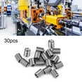 Joernso 30Pcs M8/10/12 Helicoil Inserts Practical High Strength Stainless Steel Thread Repair