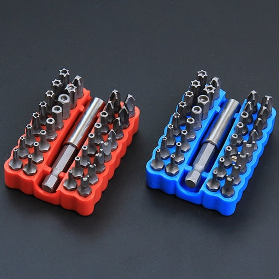 Joernso 33Pcs Hollow/Solid Tips Electric Screwdriver Torx Spanner Security Bit Head Set