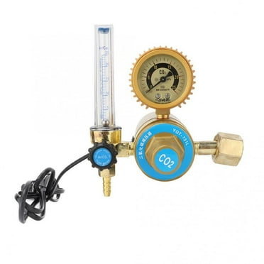 Joernso 36/110/220V Electric Heated CO2 Pressure Regulator Carbon Dioxide Reducer Gauge