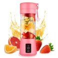 thumbnail image 1 of Joernso 380ml Fruit Juicer Great Force One-button Start Waterproof Body 6 Blades Rechargeable Blending USB Charging Food Grade Kitchen Wireless Juicer Kitchen Gadget, 1 of 8