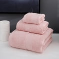 thumbnail image 1 of Joernso 3Pcs/Set Bath Towel Set Thick Foldable Cotton Highly Absorbent Hand Towel Hotel Accessories, 1 of 8