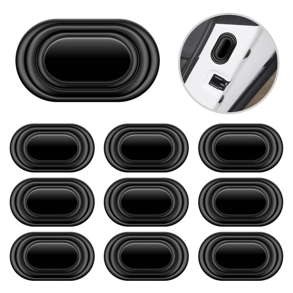 Joernso 4/6/8/10Pcs Car Door Shock Absorber Pads Easy Installation Universal Soundproof Thickened Silicone Car Door Slam Stopper