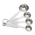 thumbnail image 1 of Joernso 4Pcs Stainless Steel Measuring Cup Spoon Seasoning Scoop Kitchen Cooking Tools, 1 of 1