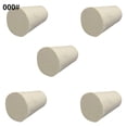 thumbnail image 1 of Joernso 5Pcs Solid Rubber Stoppers Plug Bungs Laboratory Bottle Tube Sealed Lid Corks, 1 of 7