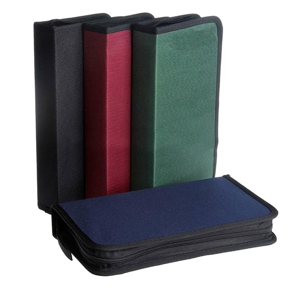 Joernso 80 Sleeve CD DVD Wallet Carry Case Holder Bag Waterproof Storage Binder Pouch