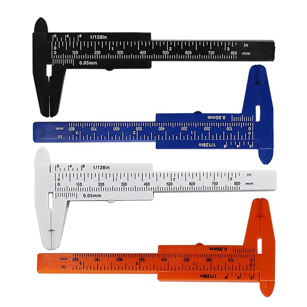 Shaping Measure Ruler Joernso 80mm Double Scale Eyebrow Shaping Vernier Caliber Student ...