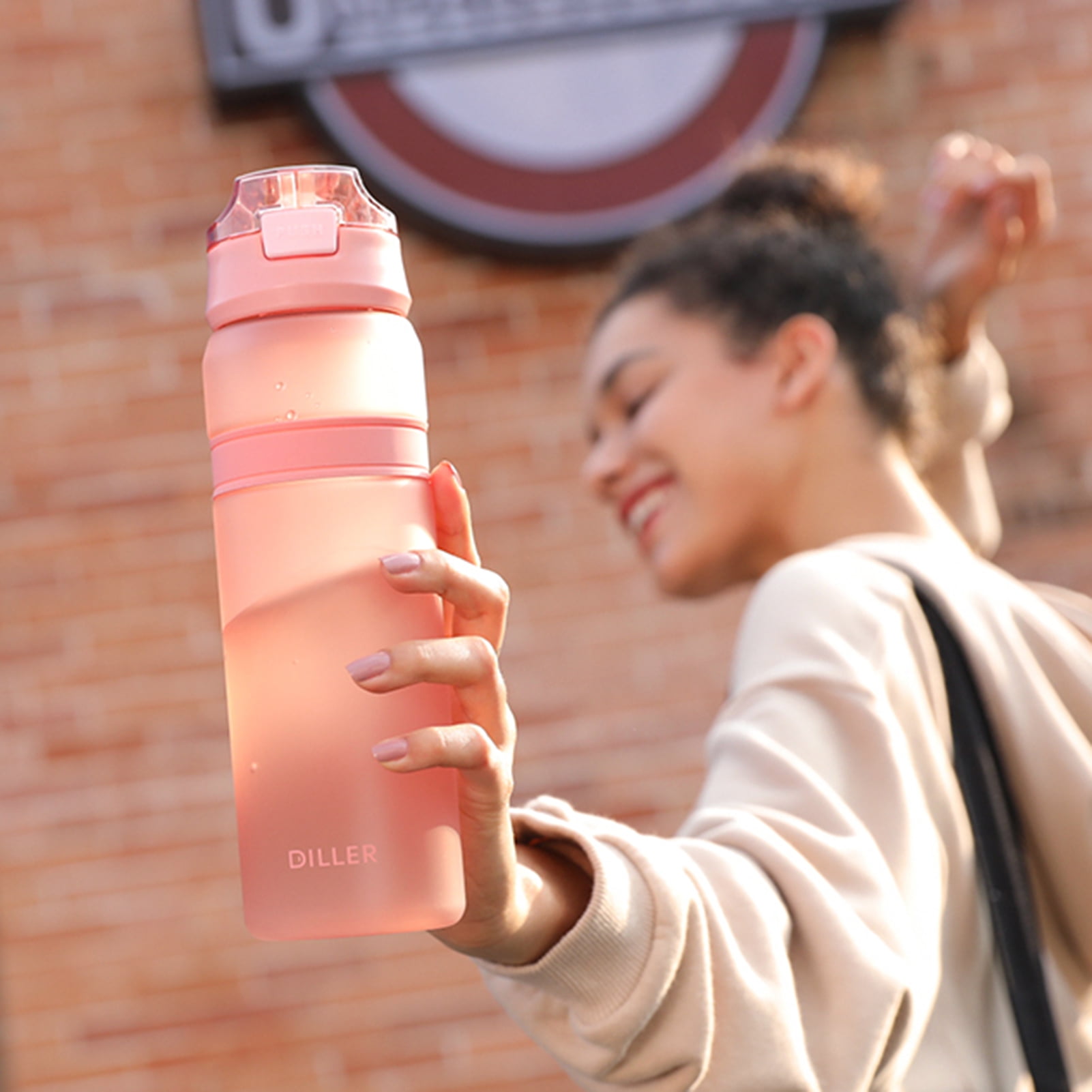 Calibrated Rustic Water Bottle main image 1