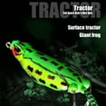 thumbnail image 1 of Joernso 9cm/25g Silicone Huge Frog Bait Colorful Slice Double Sequin Soft Artificial Frog Bait Fishing Accessory, 1 of 8