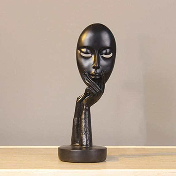 Joernso Abstract Human Face Model Home Living Room Showcase Desktop Decor Gift Art Craft