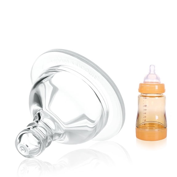 Joernso Anti Flatulence Silicone Wide Neck Natural Nipple for Bobo Baby Milk Bottle