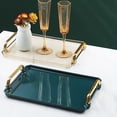 thumbnail image 1 of Joernso Anti-deform Snack Tray with Handle Plastic Multipurpose Anti-slid Serving Tray Household Supplies, 1 of 8