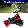 thumbnail image 1 of Joernso BB92 Press-Fit Bottom Bracket Low Friction 86-92mm Aluminum Alloy Integrated Bicycle Bottom Bracket for Mountain Road Bikes, 1 of 8