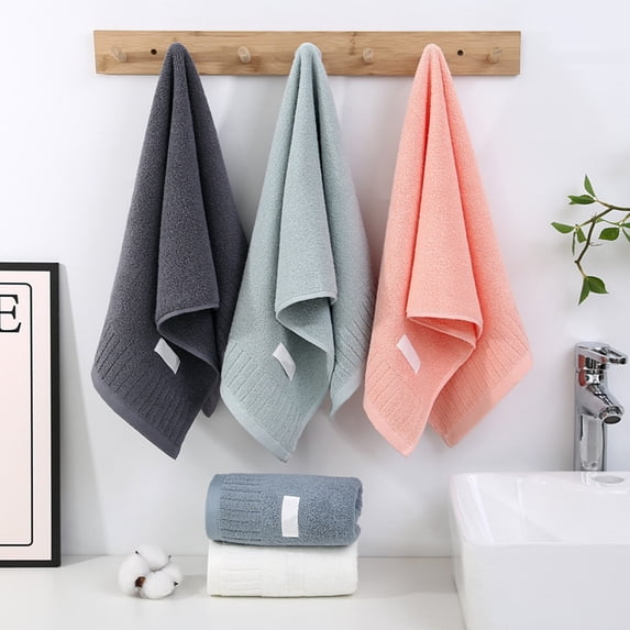 Joernso Bath Towel Durable Absorbent Quick-Drying Cotton Towel Soft Comfortable Shower Towel for Home Bathroom