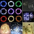 thumbnail image 1 of Joernso Battery Operated Romantic Mini LED Copper Wire String Fairy Lights 2M/3M/4M, 1 of 8