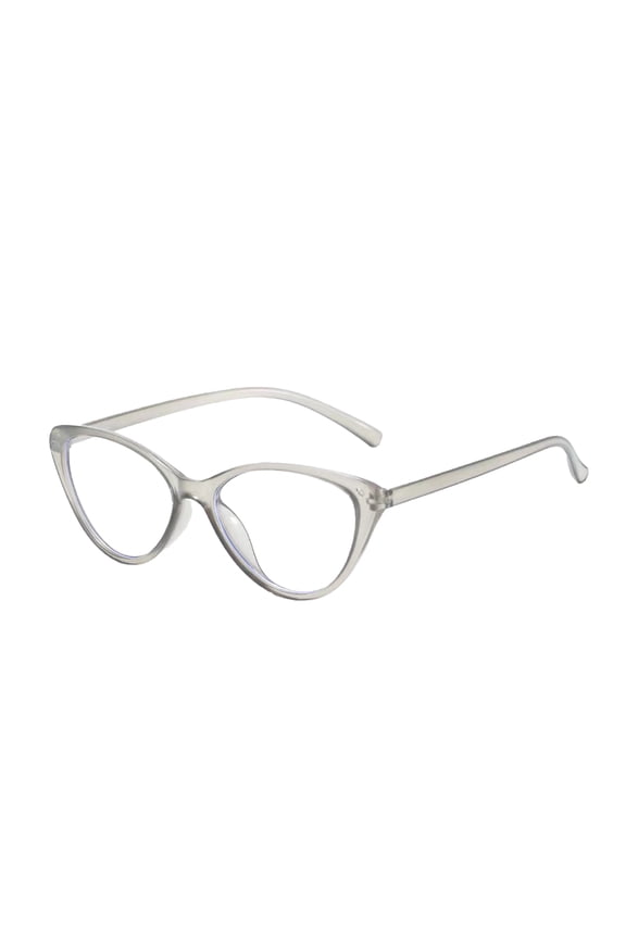 Blue Light Blocking Glasses Unisex Clear View Kitty Eye Shape Frame Strong Hinge Smooth Transparent with Rim Eye Protection Clear Bluelight Glasses Spectacles