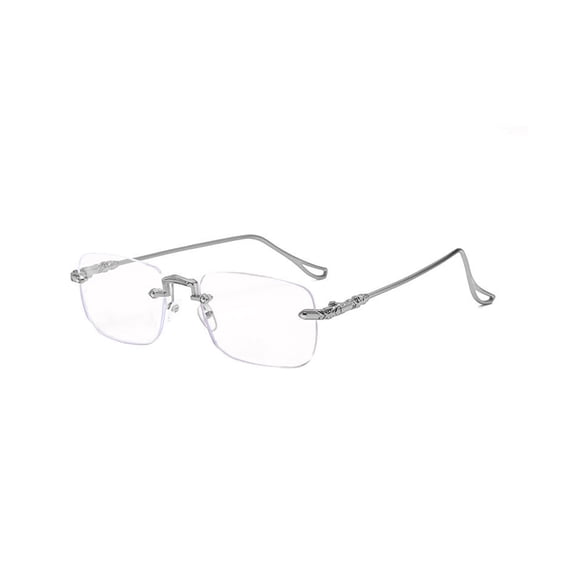 Joernso Blue Light Blocking Glasses Unisex Large Frame No Brim Clear View Strong Hinge Transparent Eye Protection Clear Bluelight Glasses Spectacles Eyewear