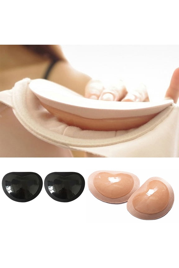 Breast Enhancer Heart Shape Push Up Comfortable Silicone Chest Insert Pad for Wedding