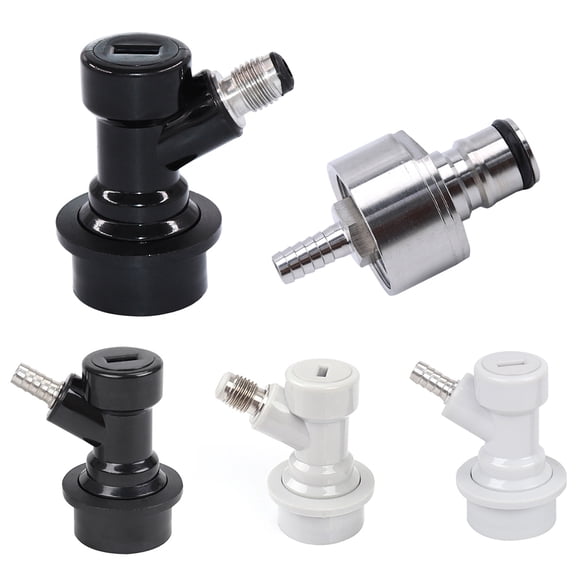 Joernso Brew Beer Ball Lock Keg Disconnect Barbed Threaded Dispenser Carbonation Cap